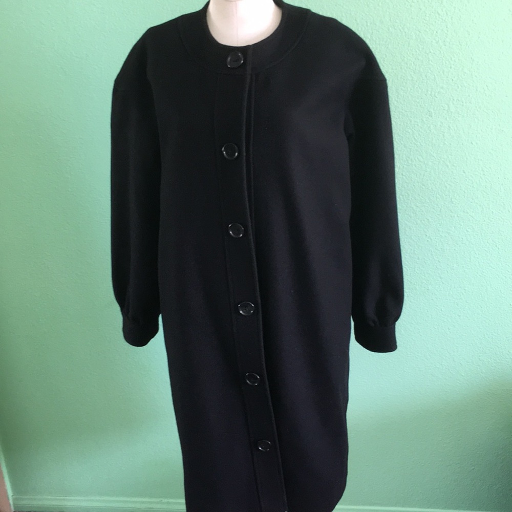Surface To Air Paris 80% wool black coat
